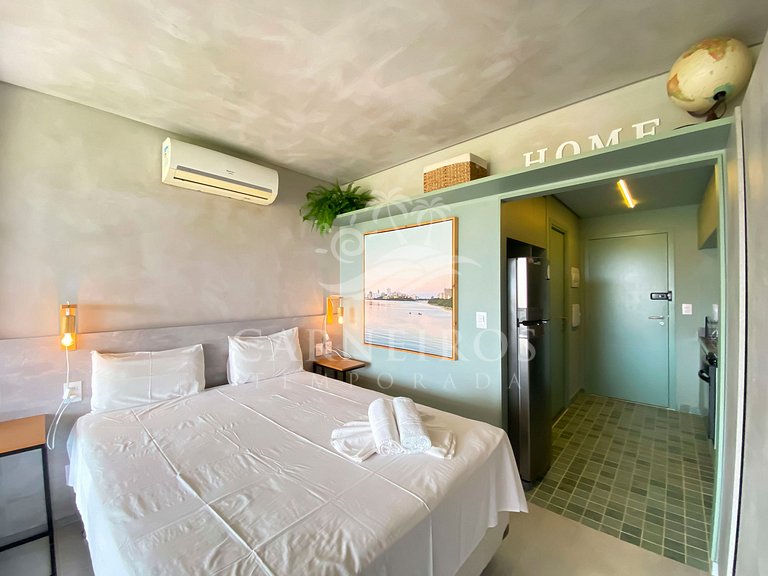 Flat 1 Quarto - Eco Resort Praia dos Carneiros (A27-2