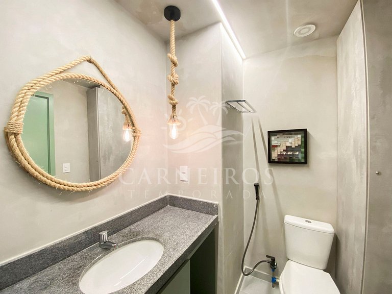 Flat 1 Quarto - Eco Resort Praia dos Carneiros (A27-2