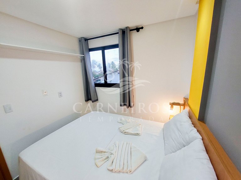 Maraca Beach Residence II - Flat com varanda (C15)