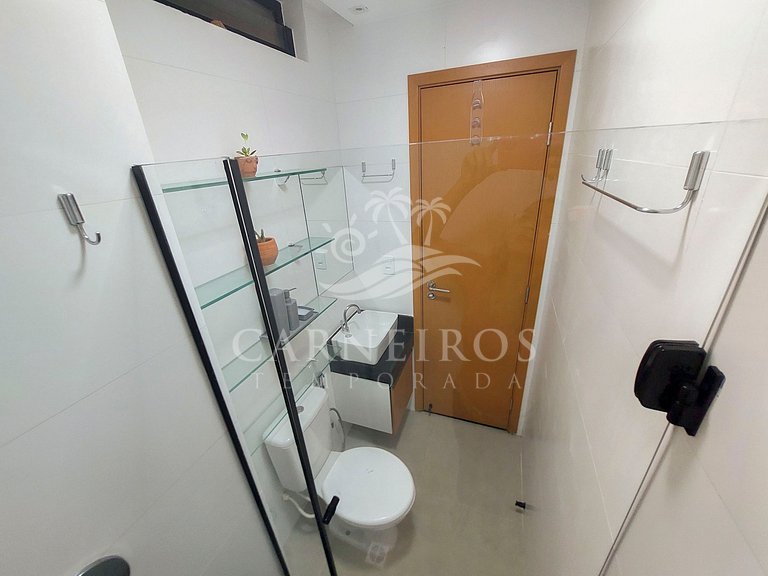 Maraca Beach Residence II - Flat com varanda (C15)