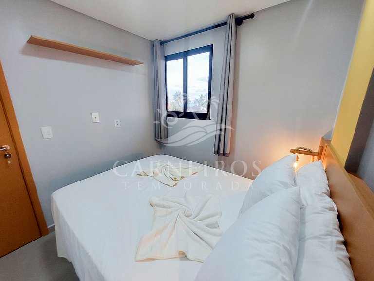 Maraca Beach Residence II - Flat com varanda (D15)