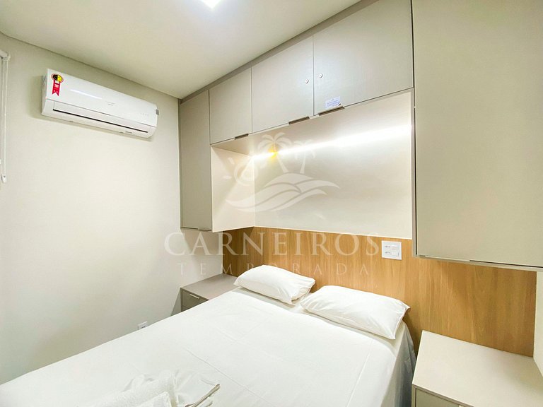 Flat 01 Quarto - Eco Resort Praia dos Carneiros (A06-3)