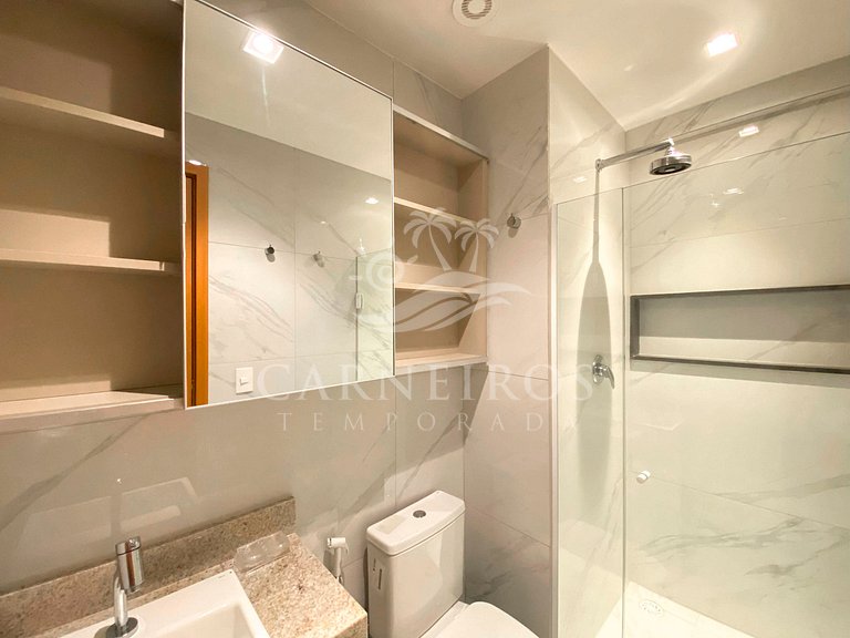 Flat 2 Quartos - Eco Resort Praia dos Carneiros (A29-3)