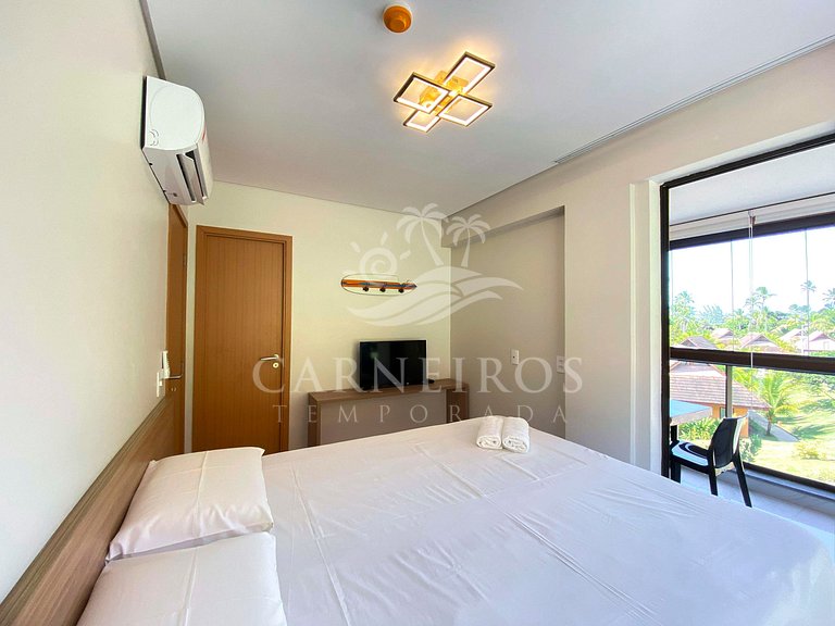 Flat 2 Quartos - Eco Resort Praia dos Carneiros (A29-3)