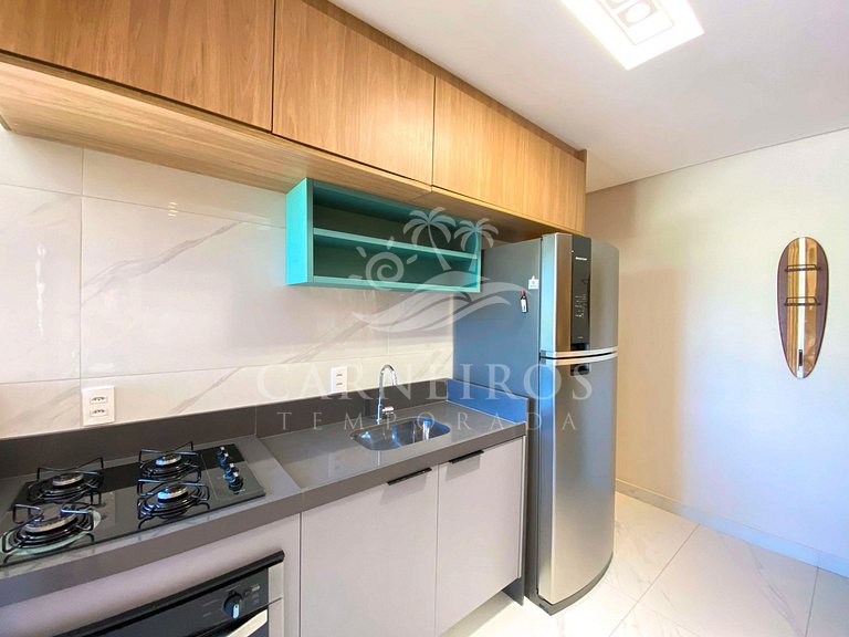 Flat 2 Quartos - Eco Resort Praia dos Carneiros (A29-3)