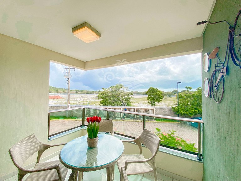 Flat 1 Quarto no Carneiros Beach Resort (B10-E)