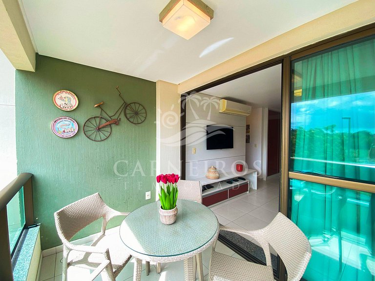 Flat 1 Quarto no Carneiros Beach Resort (B10-E)