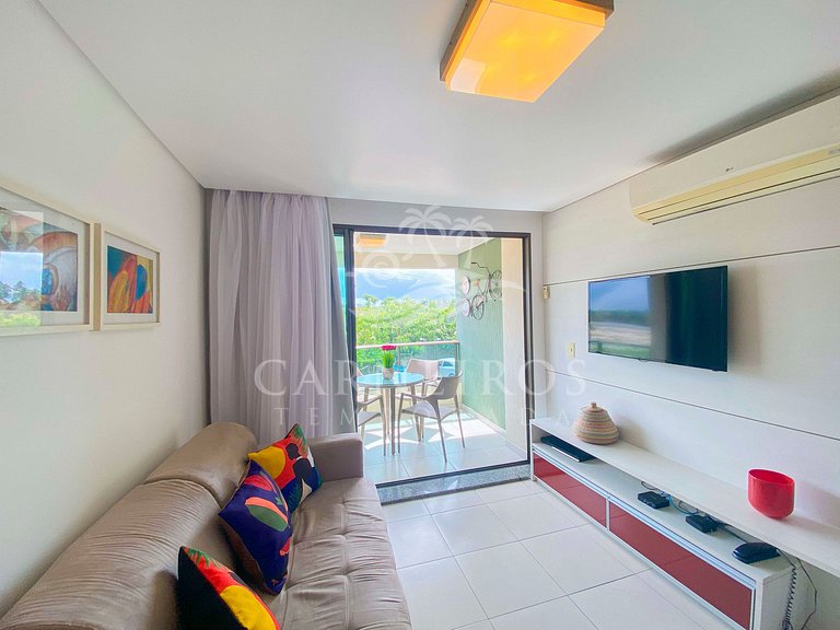 Flat 1 Quarto no Carneiros Beach Resort (B10-E)