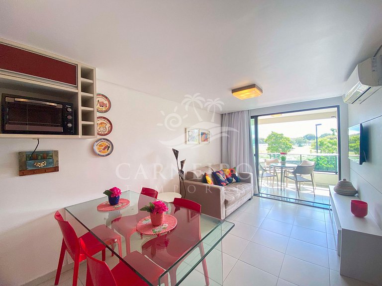 Flat 1 Quarto no Carneiros Beach Resort (B10-E)