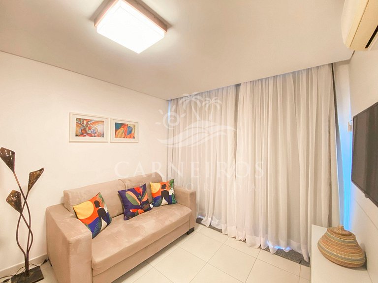 Flat 1 Quarto no Carneiros Beach Resort (B10-E)