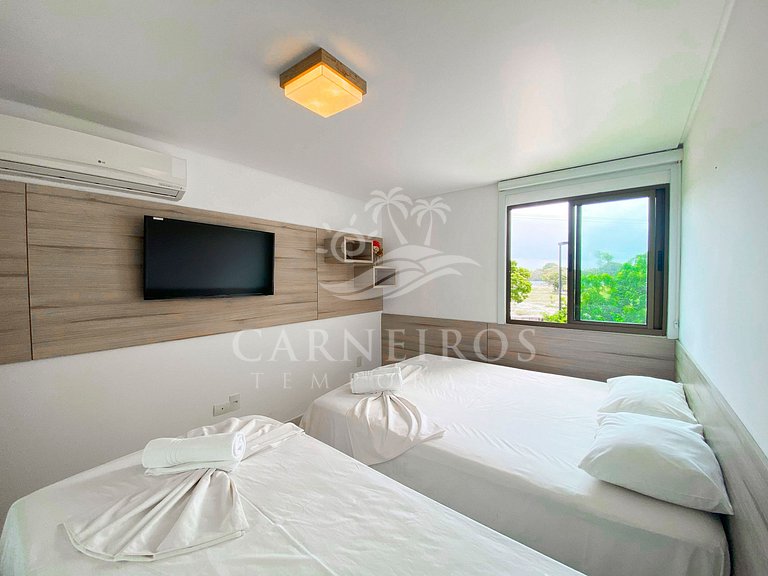Flat 1 Quarto no Carneiros Beach Resort (B10-E)