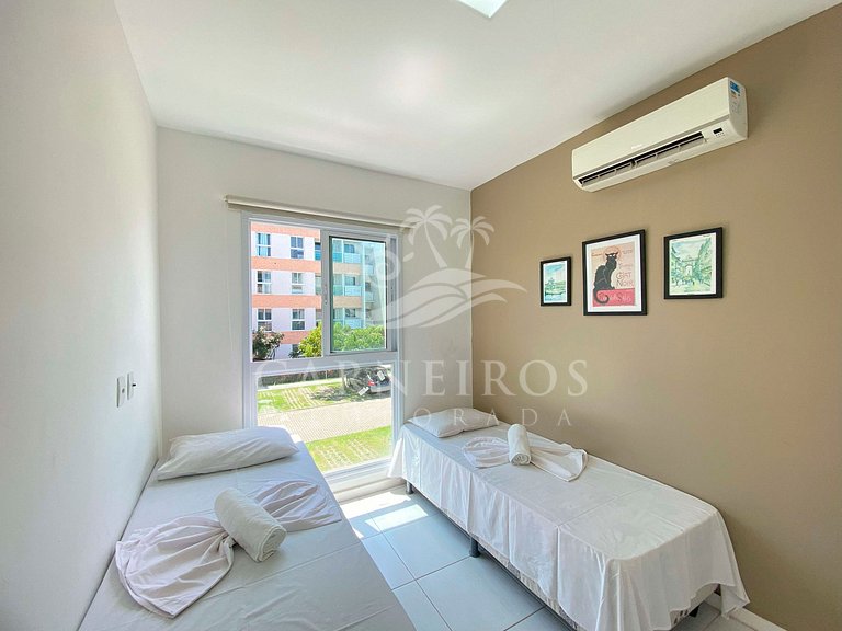 Flat 02 Quartos - Muro Alto Clube - Porto de Galinhas
