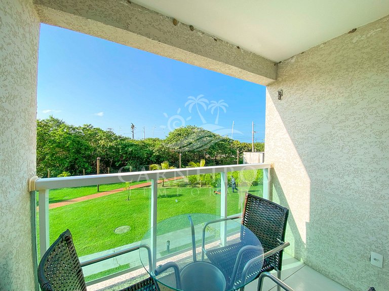 Flat 2 Quartos no Muro Alto Clube (MAC B03-5)
