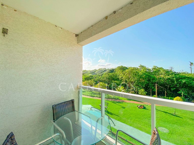 Flat 2 Quartos no Muro Alto Clube (MAC B03-5)