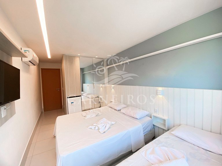 Flat 2 Quartos no La Fleur Polinésia (P C01-51)