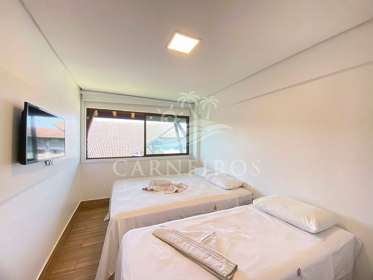 Flat 2 Quartos no La Fleur Polinésia (P D03-51)
