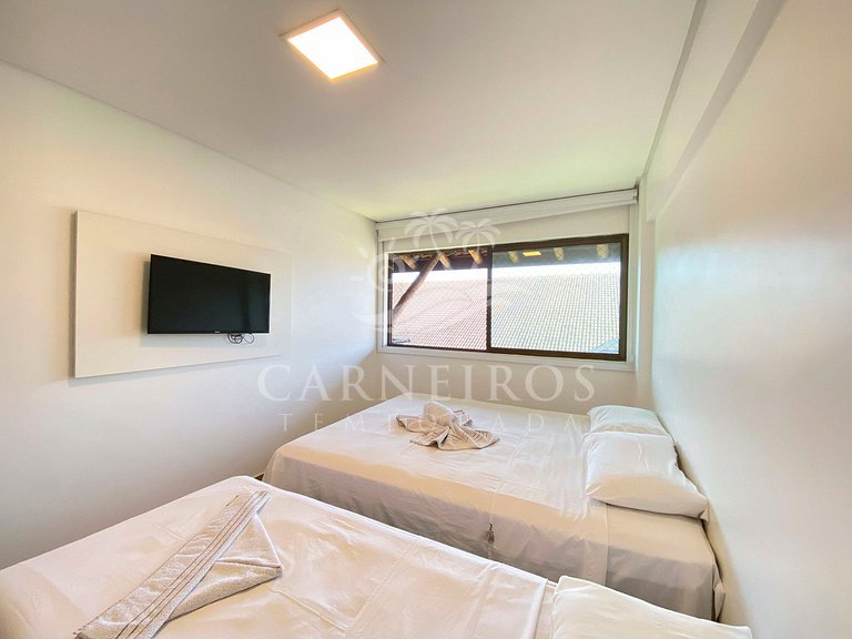 Flat 2 Quartos no La Fleur Polinésia (P D03-51)