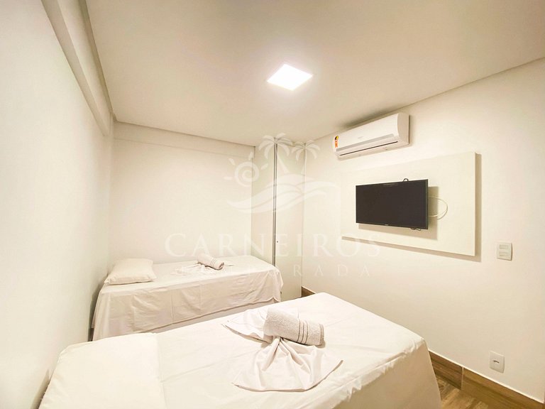 Flat 2 Quartos no La Fleur Polinésia (P D03-51)