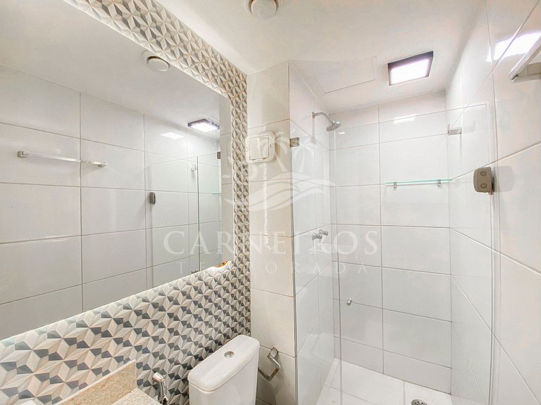 Flat 2 Quartos no La Fleur Polinésia (P C01-51)