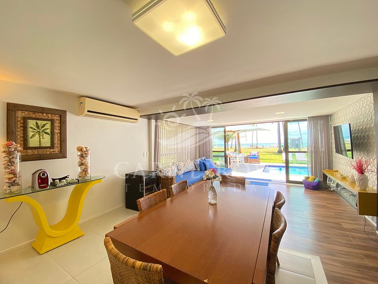 Bangalô Luxo - Piscina Privativa à Beira Mar (X3)