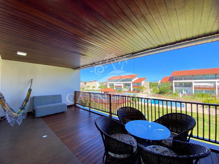 Flat 1º Andar - Club Meridional Praia dos Carneiros (B2-3PP)