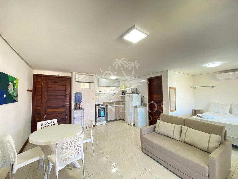Flat 1º Andar - Club Meridional Praia dos Carneiros (B2-3PP)