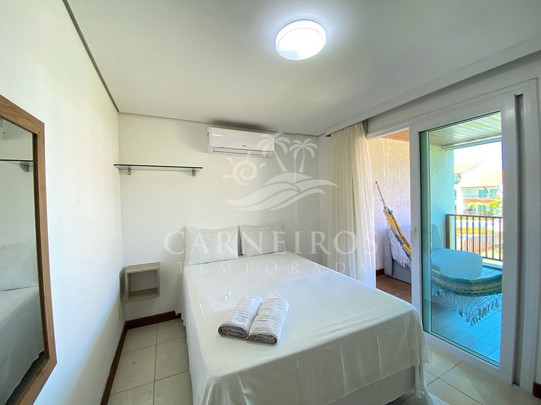 Flat 1º Andar - Club Meridional Praia dos Carneiros (B2-3PP)