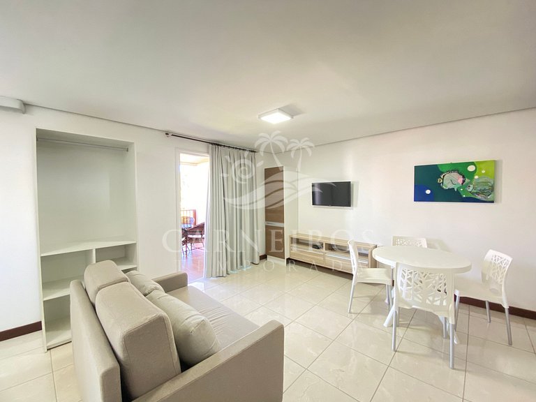Flat 1º Andar - Club Meridional Praia dos Carneiros (B2-3PP)