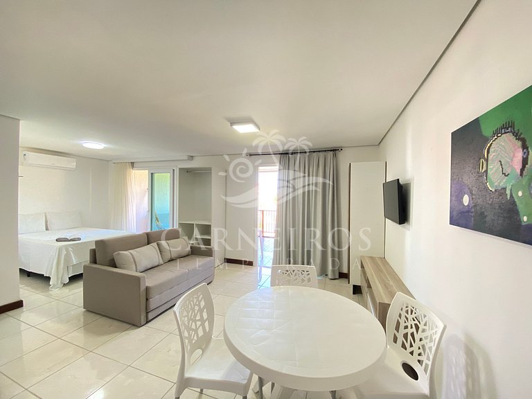 Flat 1º Andar - Club Meridional Praia dos Carneiros (B2-3PP)