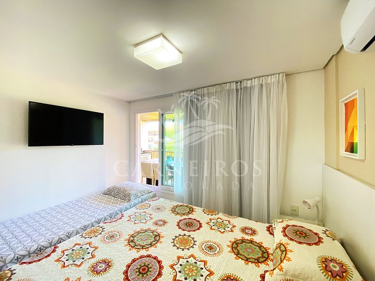 Flat Studio no Club Meridional Carneiros (B3-4PP)