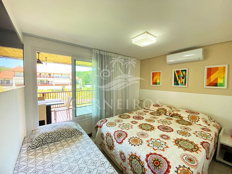 Flat Studio no Club Meridional Carneiros (B3-4PP)