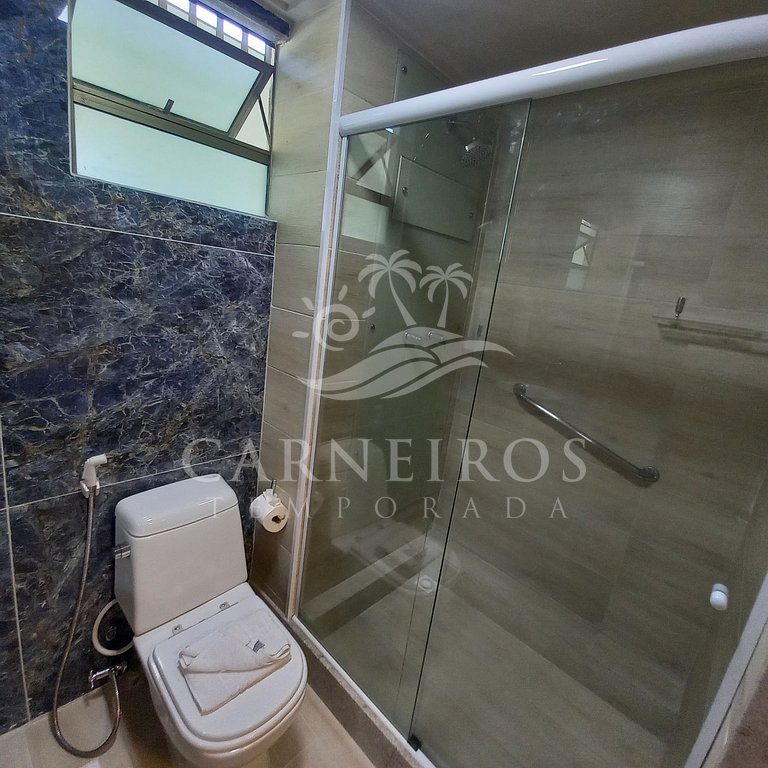 Flat 2 Quartos no Beach Class Muro Alto (B204)