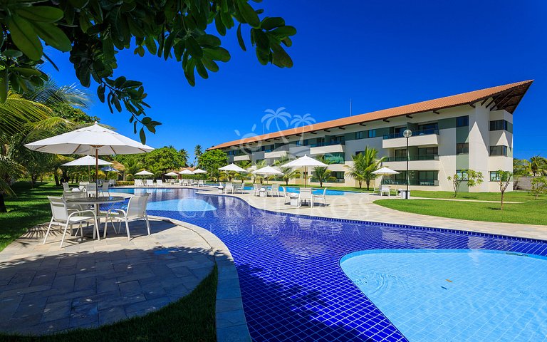 Bangalô Luxo - Piscina Privativa à Beira Mar (A8)