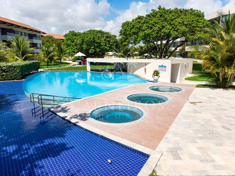 Bangalô Luxo - Piscina Privativa à Beira Mar (A3)