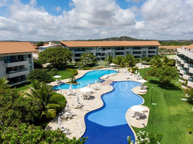 Bangalô Luxo - Piscina Privativa à Beira Mar (A8)