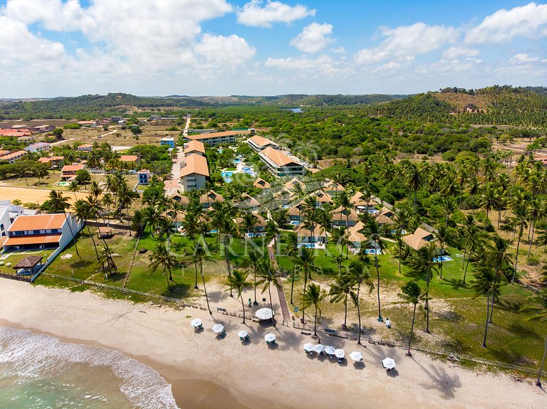 Bangalô Luxo - Piscina Privativa à Beira Mar (A7)