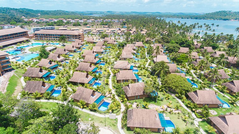 Bangalô para 10 Pessoas no Eco Resort - Ao lado da Igrejinha