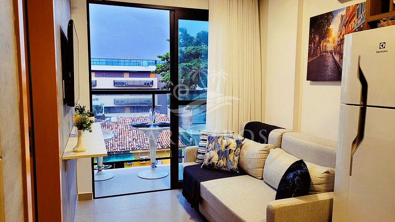 1 Quarto no Maraca Beach Residence - Maracaípe (D07)