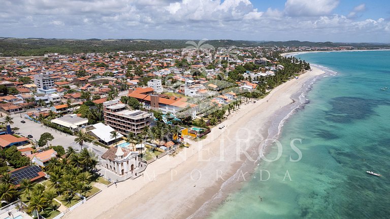 Porto Cayman Residence - Melhor trecho da Praia de Tamandaré