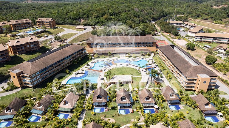 Flat 1 Quarto - Eco Resort Praia dos Carneiros (B26-3)