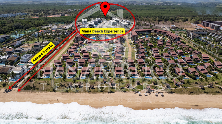 Flat Vista Piscina - Mana Beach Experience (B20-1)