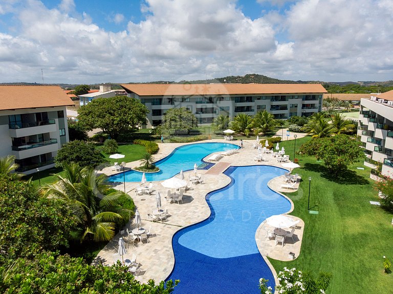 Flat 1 Quarto no Carneiros Beach Resort (B06-E)