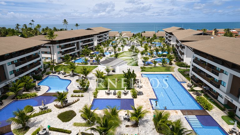 Flat 03 Quartos no Cupe Beach Living (C0H)
