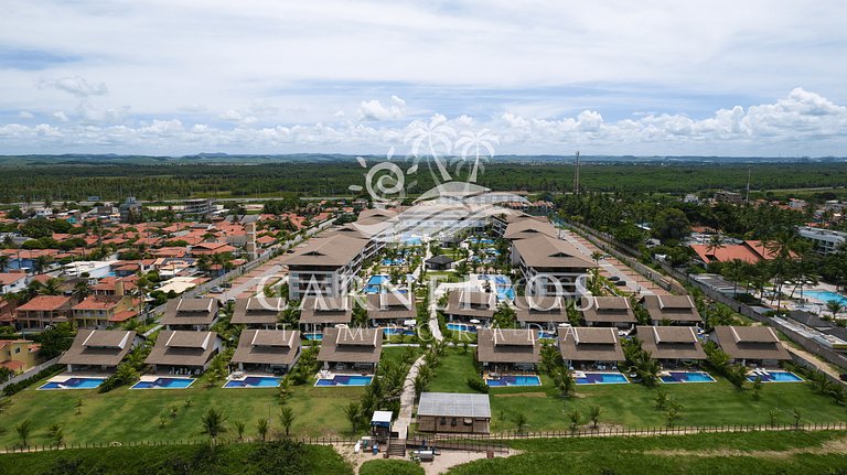 Flat 02 Quartos no Cupe Beach Living - (B03-C)