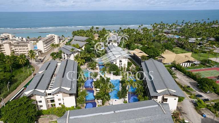 Flat 02 Quartos no Nannai Residence - Porto de Galinhas