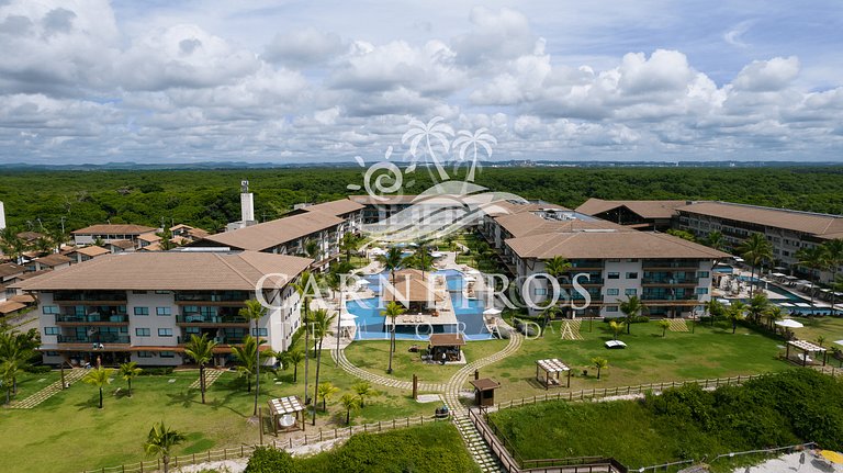 Flat 2 Quartos no La Fleur Polinésia (A01-32)