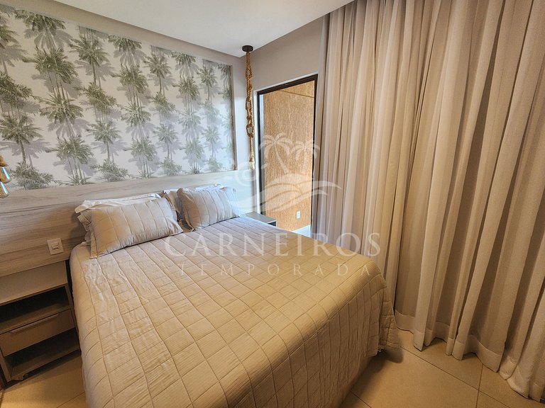 Flat 2 Quartos no Eco Resort Praia dos Carneiros (B14-2)