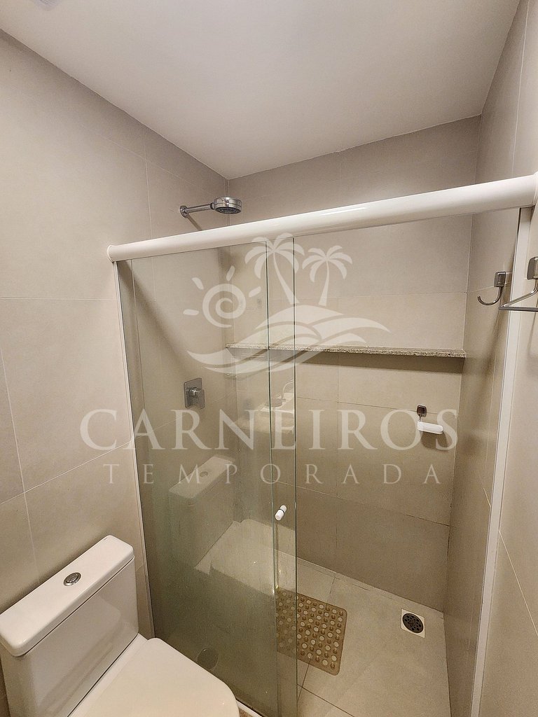 Flat 2 Quartos no Eco Resort Praia dos Carneiros (B14-2)