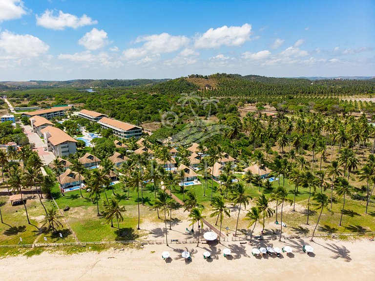 Bangalô Luxo - Piscina Privativa à Beira Mar (A8)