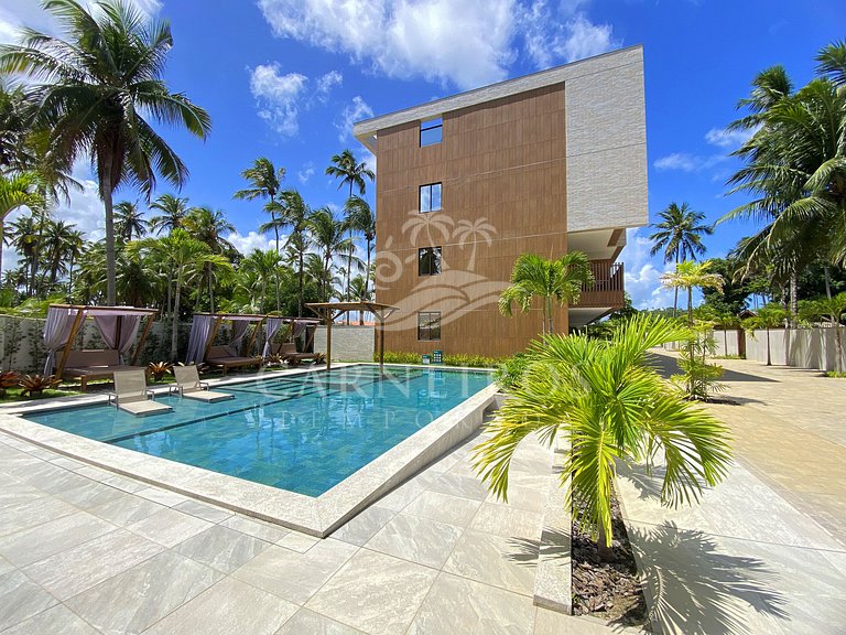 Duplex 3 Quartos com Piscina Privativa (C01-4)